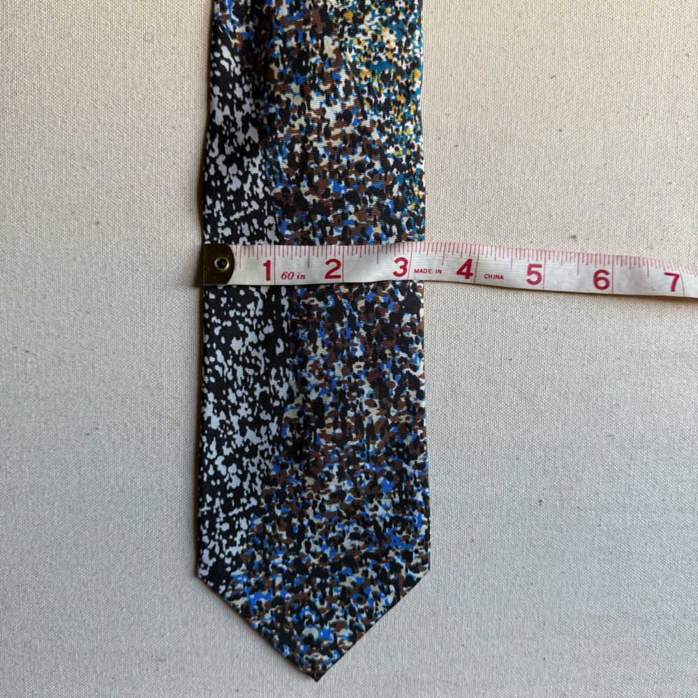 Paul Smith “Digital Boucle” abstract print tie - Picture 6 of 7